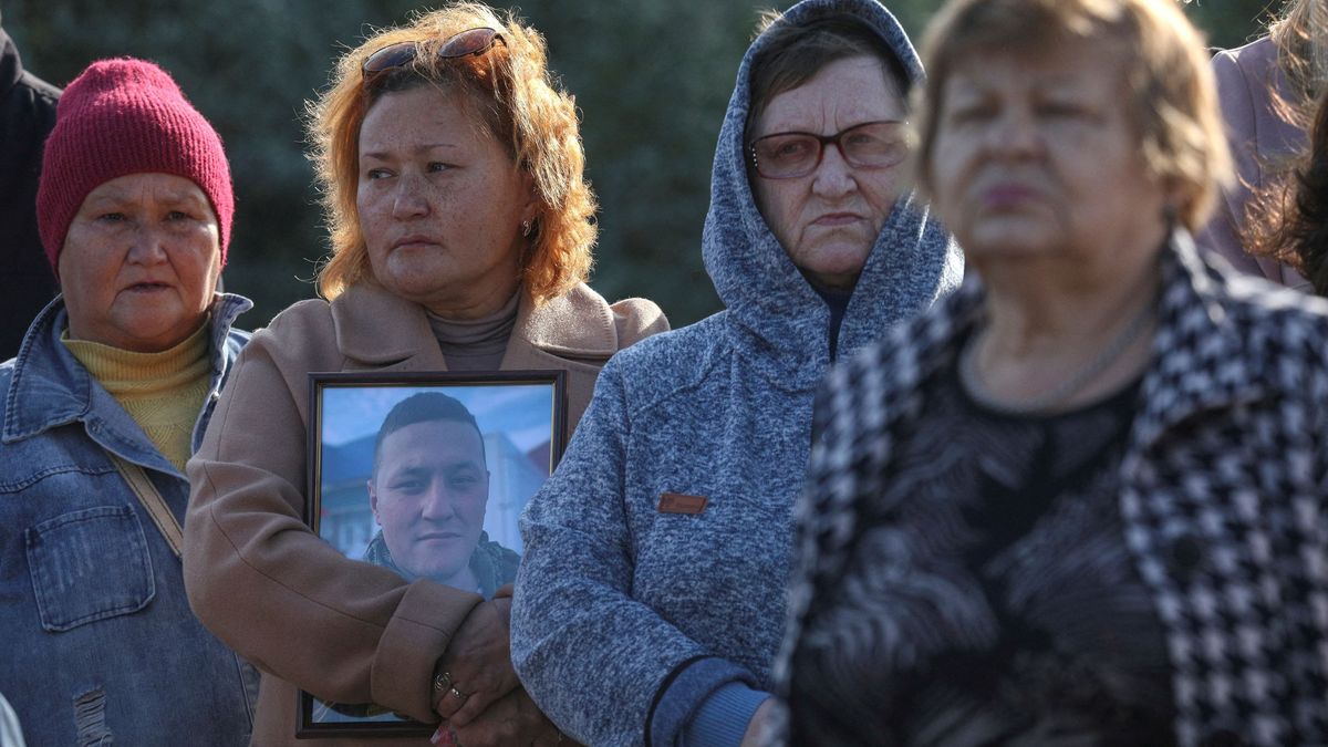 Matky padlých ruských vojáků dostaly od úřadů sadu ručníků